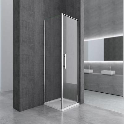 Frameless Hinge shower room for toilets