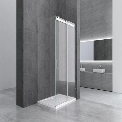 Clear glass shower room easily installlation